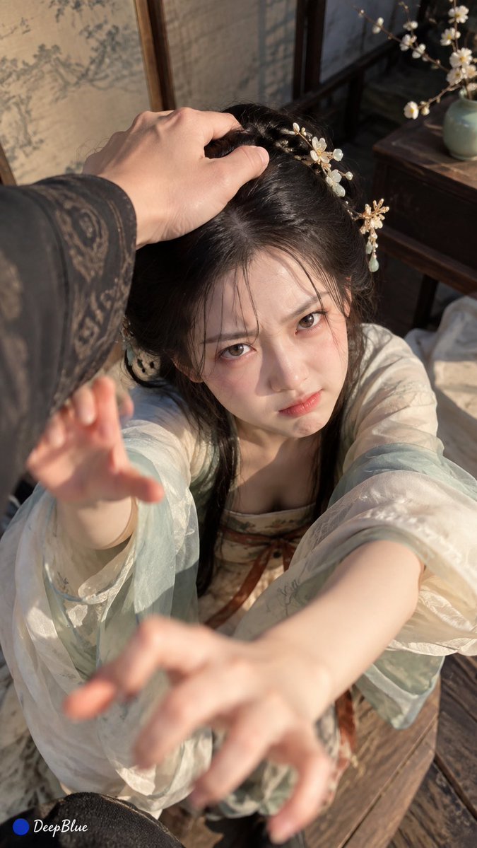 娇嗔(微蹙眉、轻抿唇、带一点恼意的撒娇神态) × 【事件】 × 宋式美学 × iPhone抓拍 https://t.co/uylxaigsJm