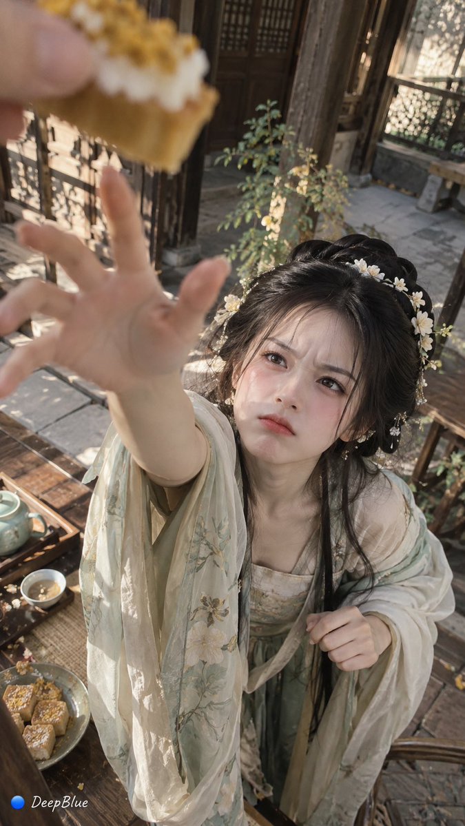 娇嗔(微蹙眉、轻抿唇、带一点恼意的撒娇神态) × 【事件】 × 宋式美学 × iPhone抓拍 https://t.co/uylxaigsJm