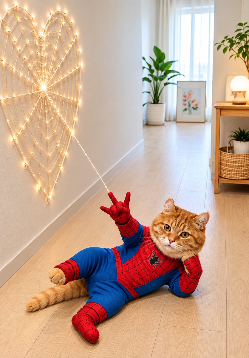 使用上传的猫咪图片作为该猫咪的唯一身份参考。 猫咪身份锁定 — 绝对: 保留上传猫咪的完全相同的外貌和身份。 保持相同的毛色、毛纹、斑纹、脸型、眼睛颜色、眼睛形状、耳朵、鼻子、胡…