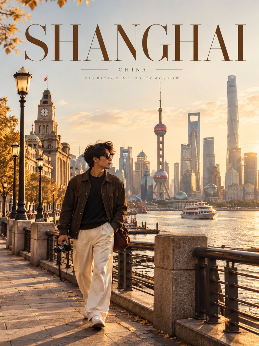 为 [COUNTRY / CITY / LOCATION / SUBJECT] 创作一张高端 3:4 竖版电影感旅行海报。 仅文生图（TEXT-TO-IMAG…