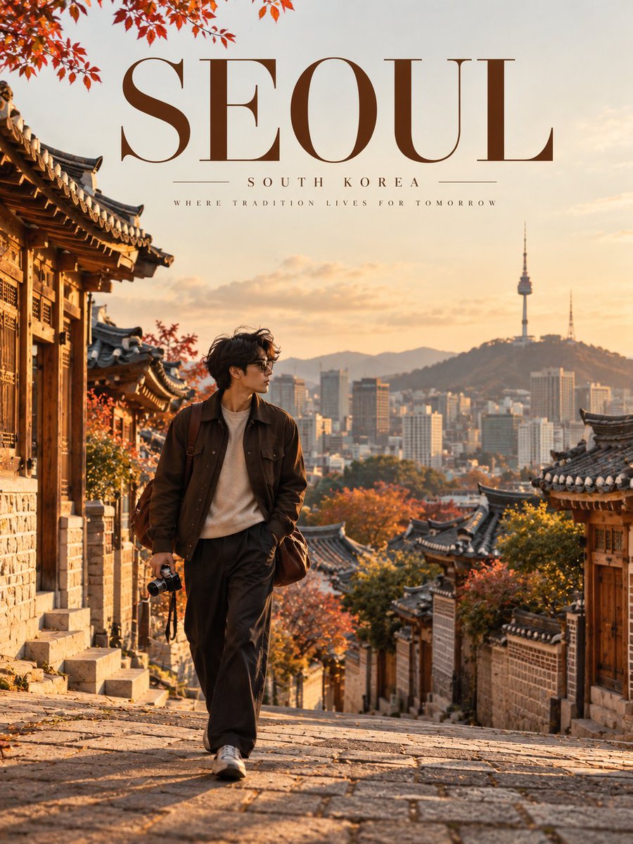 为 [COUNTRY / CITY / LOCATION / SUBJECT] 创作一张高端 3:4 竖版电影感旅行海报。 仅文生图（TEXT-TO-IMAGE ONLY）——…