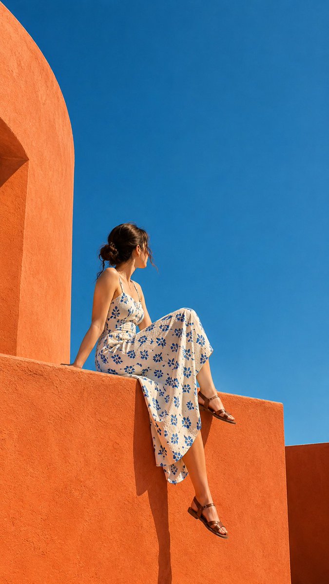 { "aspect_ratio": "9:16", "style": "editorial lifestyle photography, bold minim…