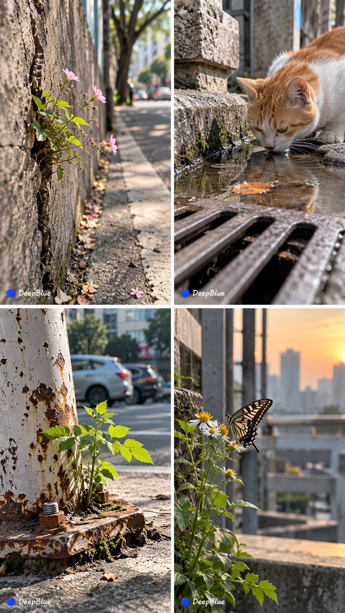 城市日常iPhone随手拍 × 随机自然生命或现象 × 微型奇迹发现 × 治愈风 城市：随机城市空间与普通城市细节。 互动：随机自然生命或现象，与城市环境产生真实互动。 摄影：随…
