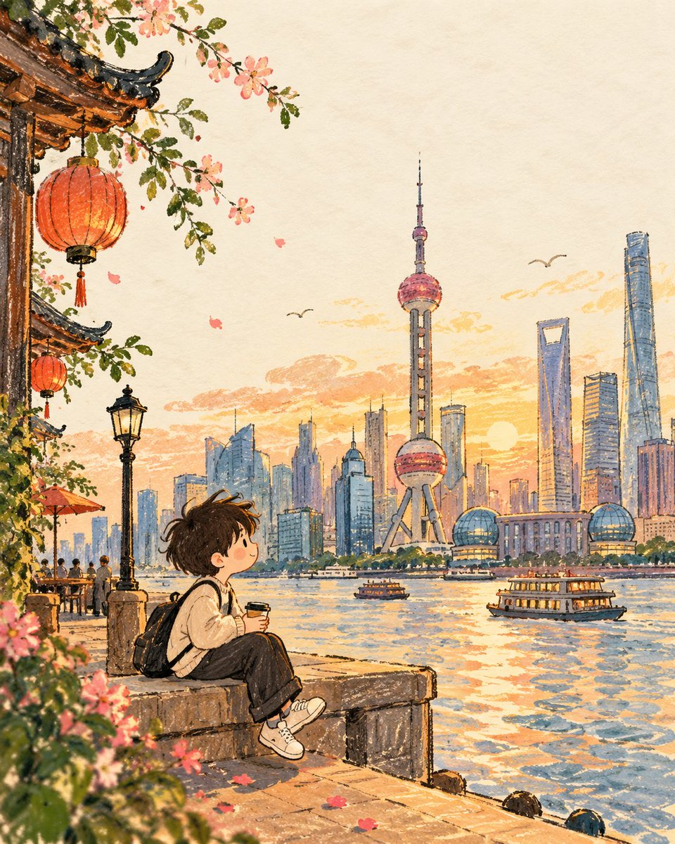 为 [COUNTRY / CITY / LOCATION / SUBJECT]（国家 / 城市 / 地点 / 主题）创作一幅高级感的 4:5 竖版极简插画旅行…
