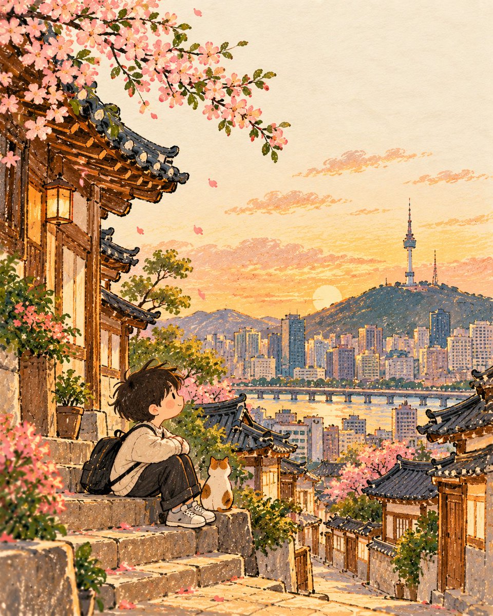 为 [COUNTRY / CITY / LOCATION / SUBJECT]（国家 / 城市 / 地点 / 主题）创作一幅高级感的 4:5 竖版极简插画旅行艺术作品。 纯文生图…